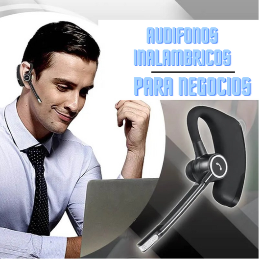 Audifono - Bluetooth Para Personas de negocios y conducción.